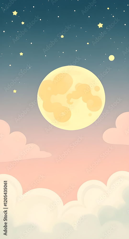 moon and stars moon and stars