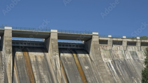 Wallpaper Mural Concrete dam from the Sant Ponç lake in Catalonia Torontodigital.ca