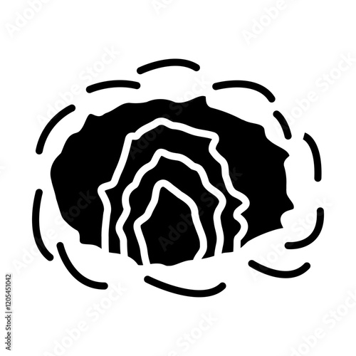 OpenPit Mine Icon Design