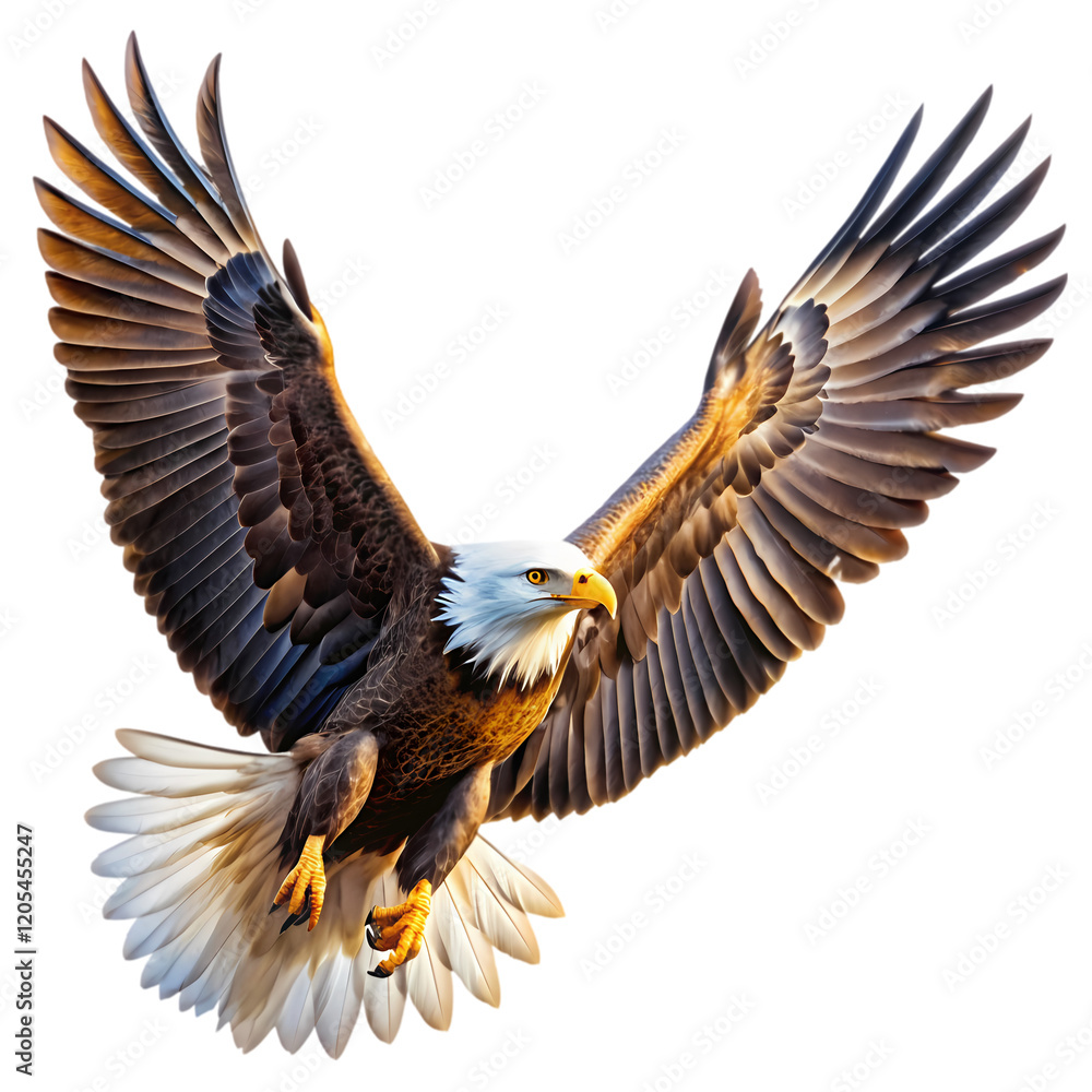 Fototapeta premium Power and beauty of the majestic eagle