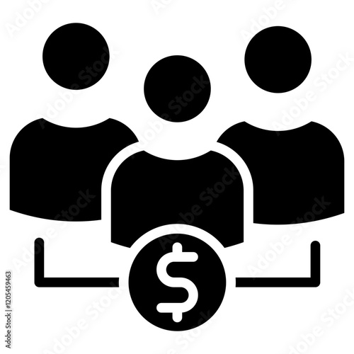 Mutual Fund glyph icon
