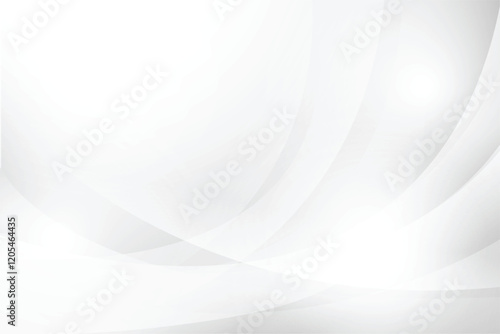 Abstract white and gray modern background Vector Illustration