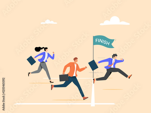 Reach your goal of success or dedication to your business