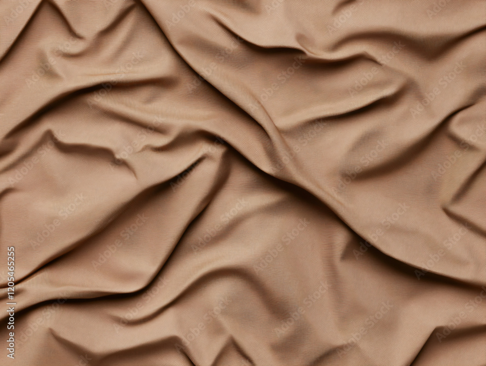 Obraz premium Beige textile, leather mocha mousse color close-up. Design template for backgrounds, wallpapers and backdrops