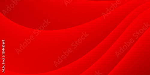 Abstract modern colorful gradient red curve background