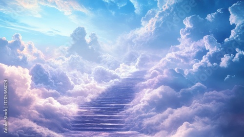 Open sky and clouds for marketing space, a spacious and tranquil scene featuring clear skies and light clouds