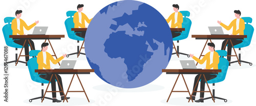 Global Interconnect, global communications network.IOT
