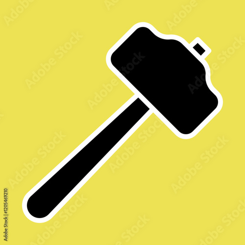 Sledgehammer Icon Design