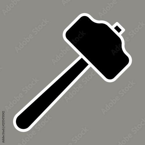 Sledgehammer Icon Design