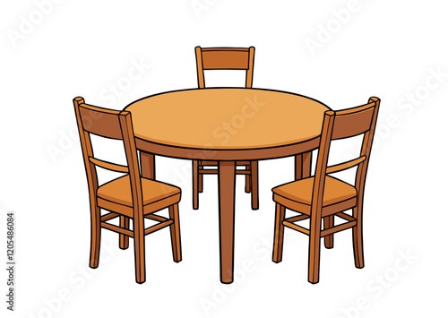tables and chairs