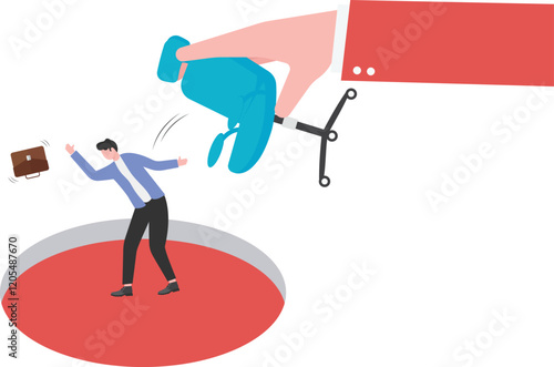 being fired

