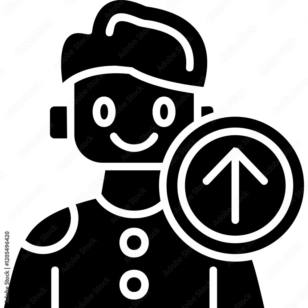 Obraz premium Profile Picture Upload Icon