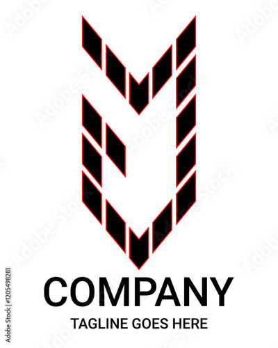 Capital "J" letter logo design. Pro, sport, aesthetic, minimalist, gamer logo design. Suitable for t-shirts and so on.