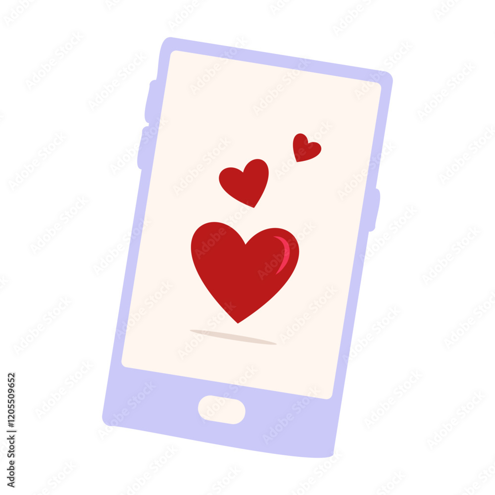 Valentine's Day. Love-Themed Illustrations - Messages, Gifts, and Romantic Flowers Valentine's Day. Love-Themed Illustrations - Messages, Gifts, and Romantic Flowers