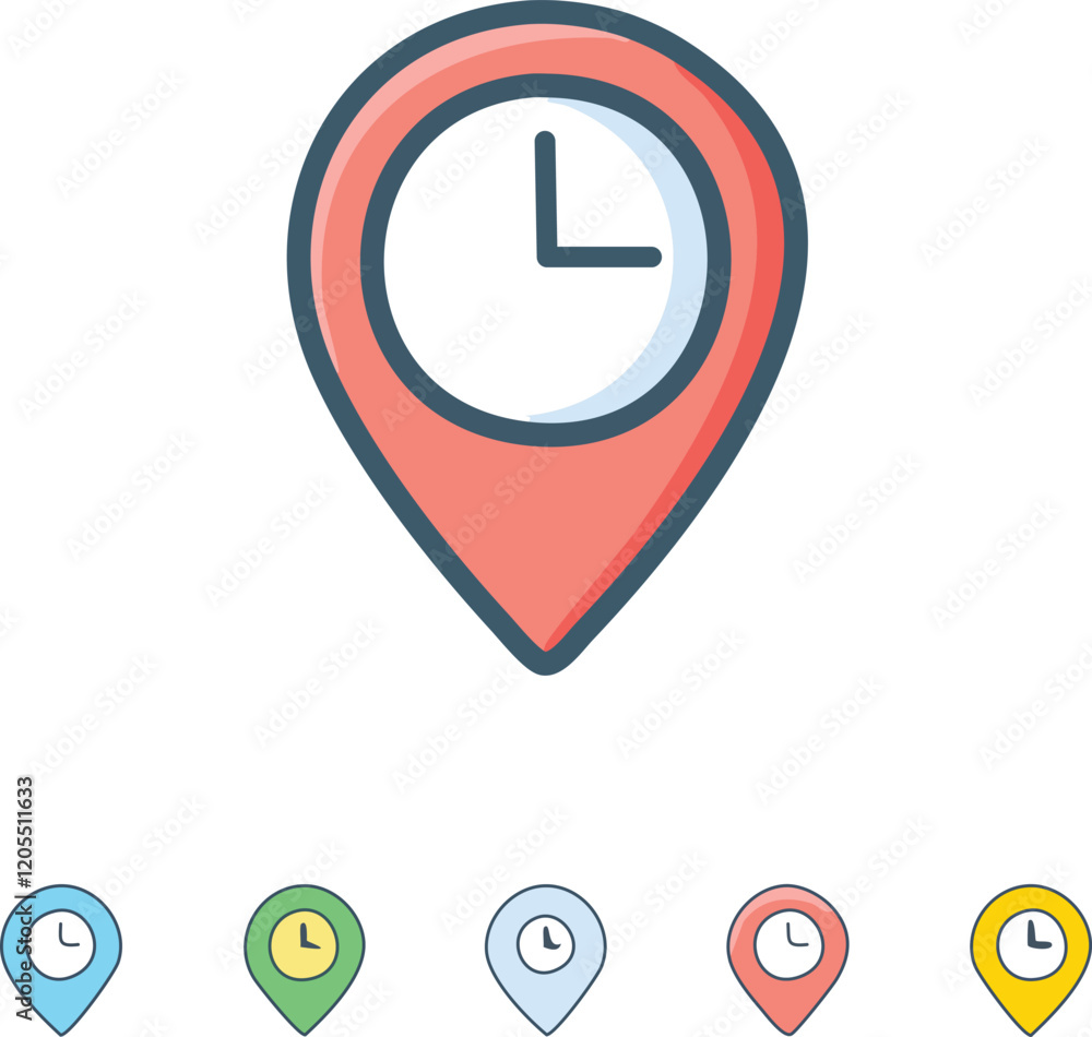 Film & Video Time, date, and location icons in different shapes1.eps, Thin Line Icon Set - signpost vector, pin, important Film & Video Time, date, and location icons in different shapes1.eps, Thin Line Icon Set - signpost vector, pin, important