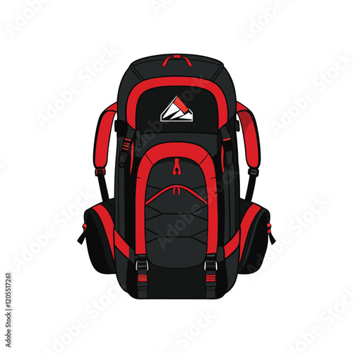 Camping Bag Vector