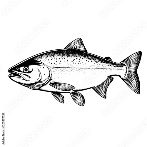 Elegant silver fish swimming gracefully in a fresh water lake during a sunny afternoon