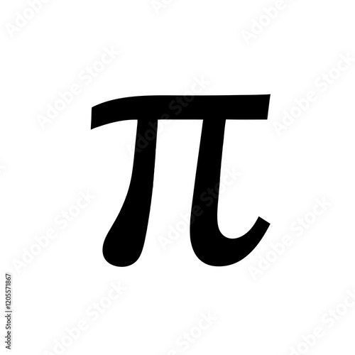 A bold black pi symbol