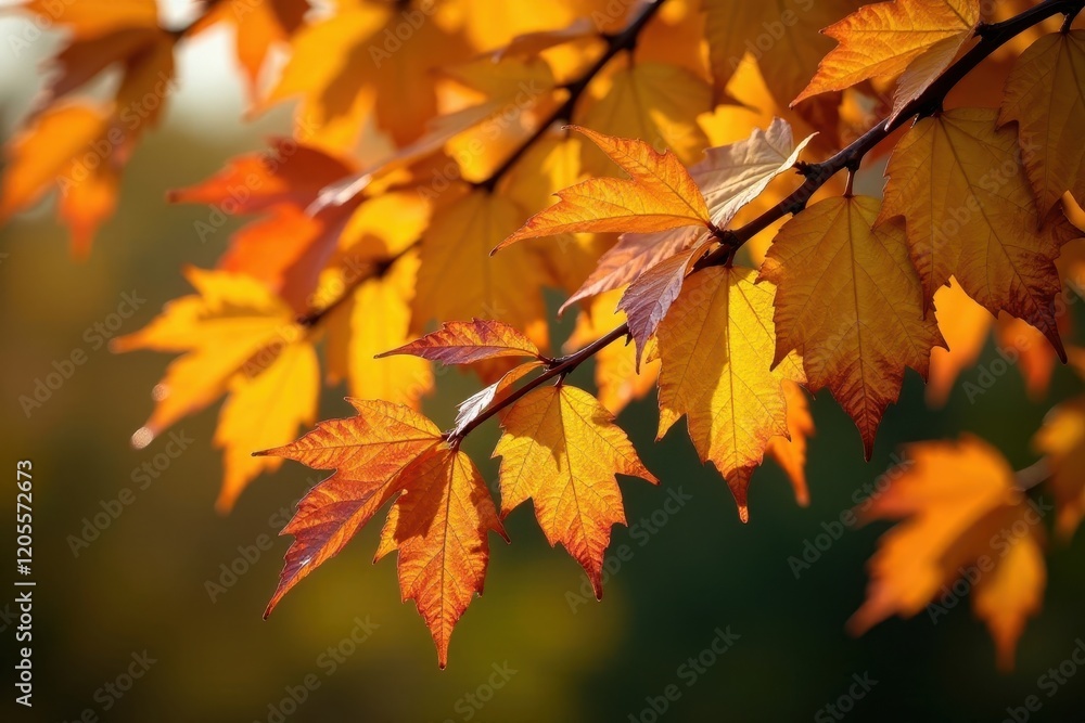 Golden brown and withering leaves tangled in the branches of a tree, withering, golden, decaying Golden brown and withering leaves tangled in the branches of a tree, withering, golden, decaying