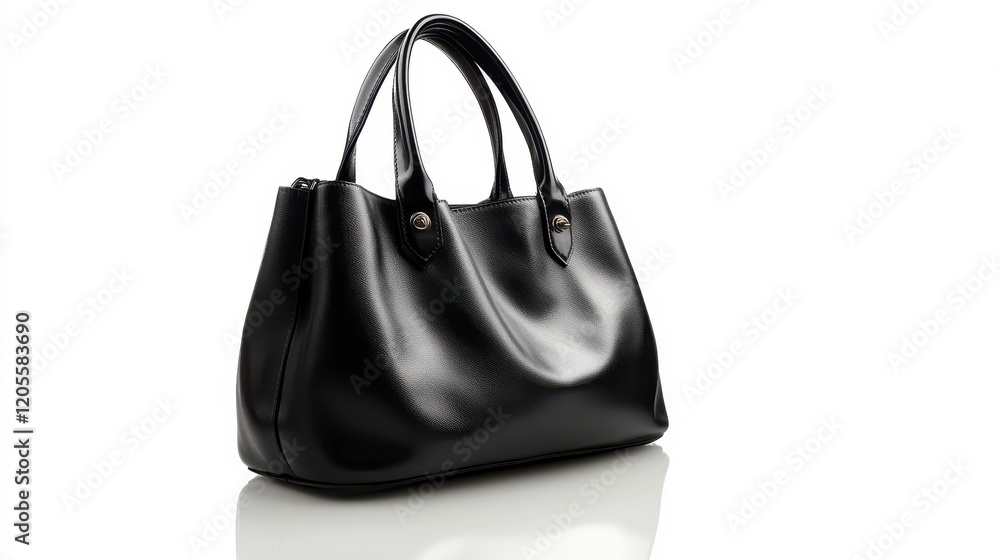 Elegant Black Leather Tote Bag Stylish Women s Handbag Fashion Accessory Elegant Black Leather Tote Bag Stylish Women s Handbag Fashion Accessory