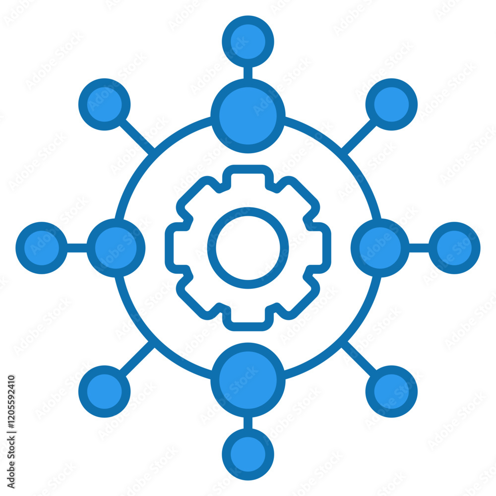 Technology Integration Icon