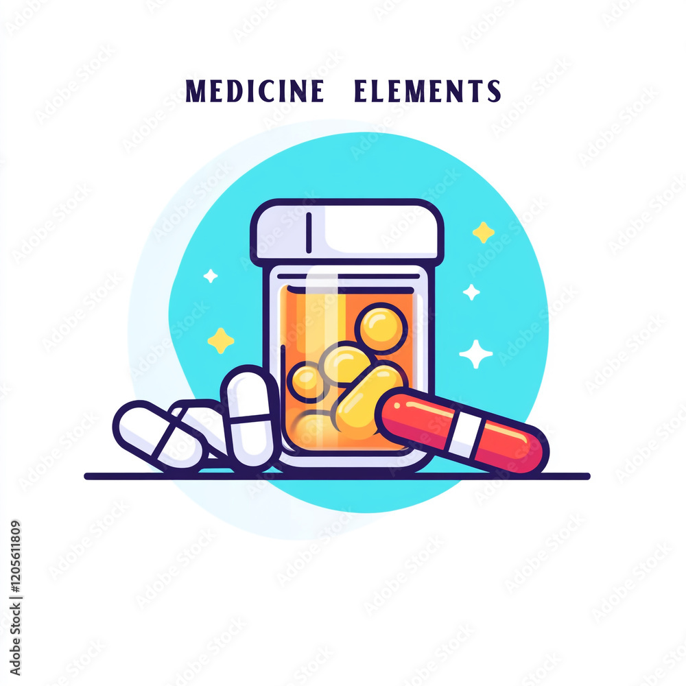 Neon Lit Pharmaceutical Lab with Capsules and Vials in a Futuristic Setting Neon Lit Pharmaceutical Lab with Capsules and Vials in a Futuristic Setting