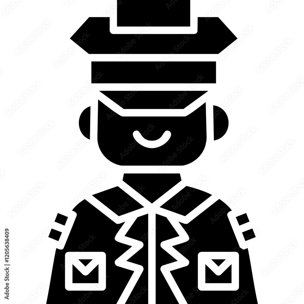 Military Officer Icon Military Officer Icon