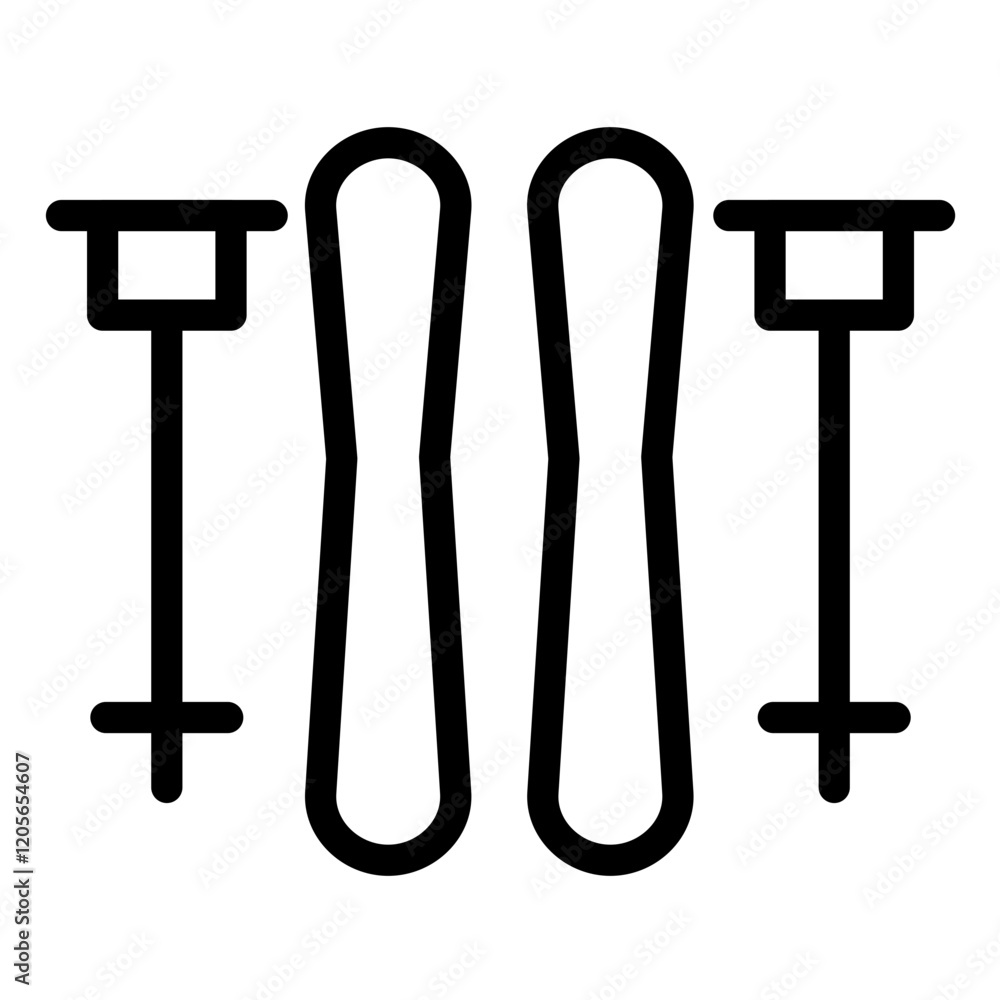 Skis Icon Skis Icon