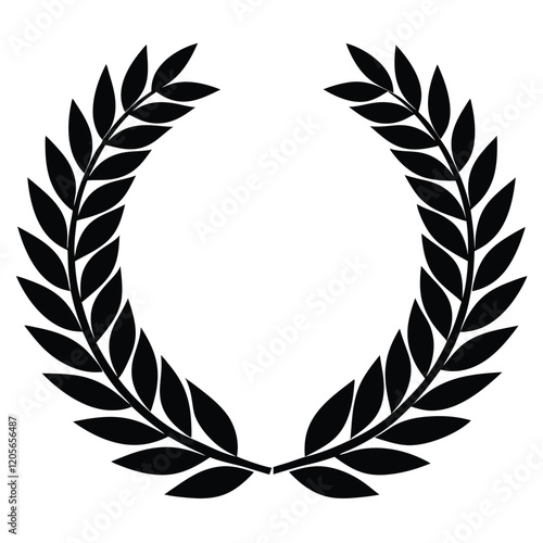 gold laurel wreath