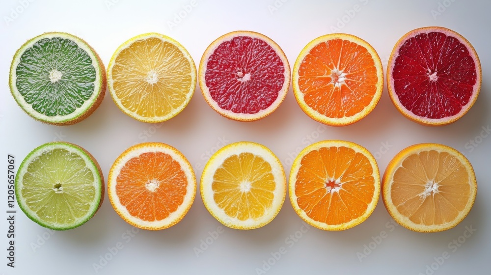 Assorted citrus fruits including oranges lemons limes and grapefruits on a wooden table Assorted citrus fruits including oranges lemons limes and grapefruits on a wooden table