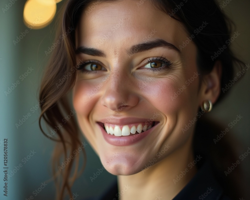 High quality portrait photo of business woman, happy face, detailed face, cinematic shot High quality portrait photo of business woman, happy face, detailed face, cinematic shot