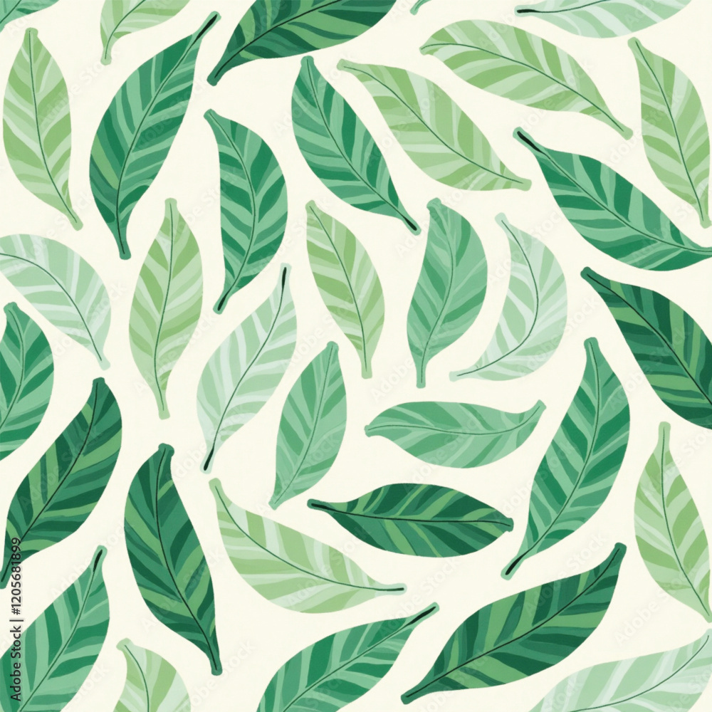 seamless pattern with leaves seamless pattern with leaves