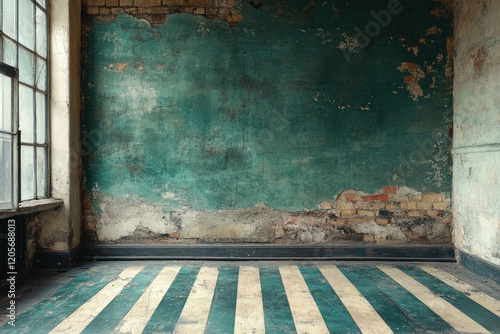 Teal Stripe Background