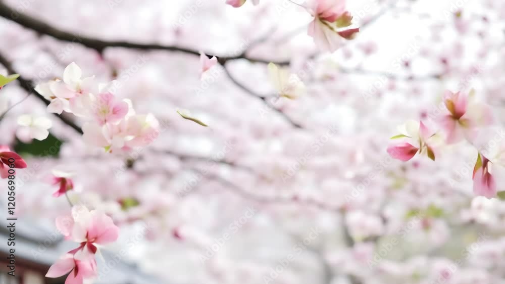 pink cherry blossoms falling in spring close up shot slow motion 4k pink cherry blossoms falling in spring close up shot slow motion 4k