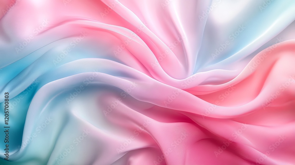 Smooth Pastel Gradient of Pink and Aqua, Generative AI Smooth Pastel Gradient of Pink and Aqua, Generative AI