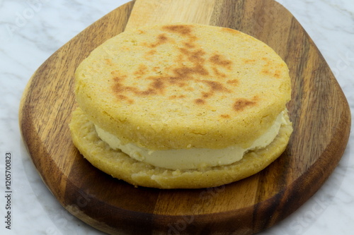 Arepa with cheese