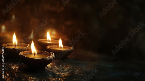 Diwali oil lamps	

