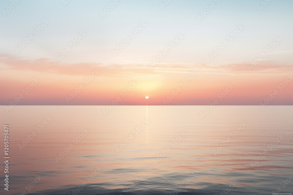 Obraz premium Sea Landscape Meditation Serene Tranquil Peaceful Outdoors Nature