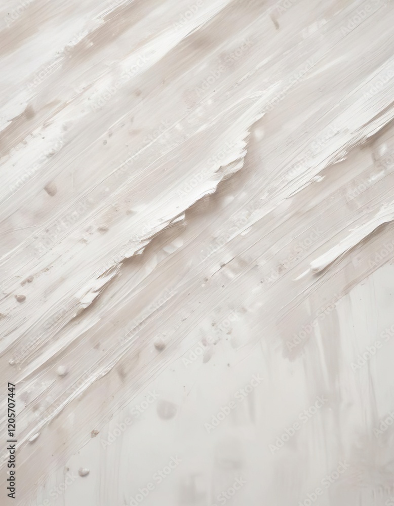 Obraz premium Delicate white brush strokes on canvas creating a soft texture, gentle, canvas