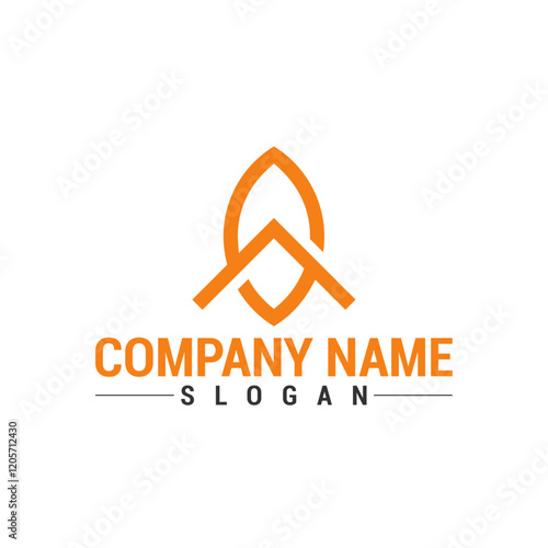 Modern and Minimalist Business Logo Vector Design, Editable Vector Logo Marketing, Creative Abstract Icon Web, Apps, Premium Corporate letter Logo in Adobe Illustrator, Global Internet Technology