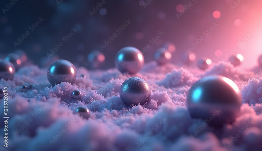 background with balls