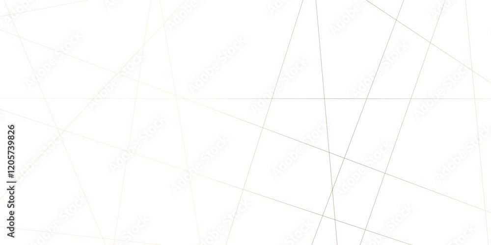 Abstract luxury gold geometric random chaotic lines with many squares and triangles shape on white background.
Abstract luxury gold geometric random chaotic lines with many squares and triangles shape on white background.