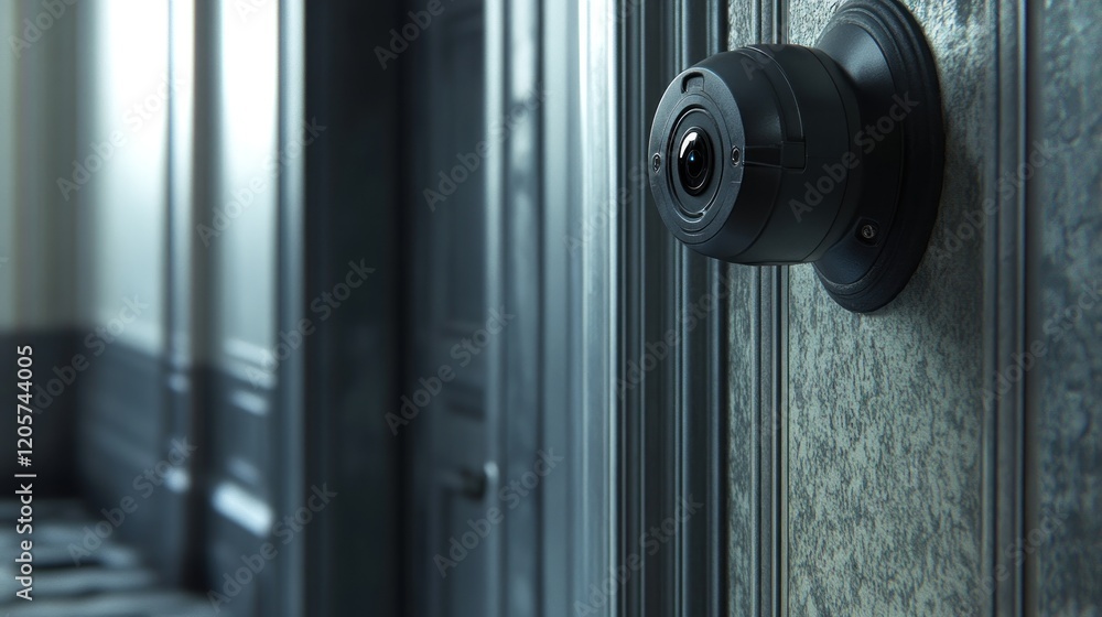 Home security camera hallway monitoring Home security camera hallway monitoring