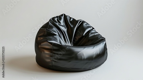 A bean bag is a comfortable, versatile piece of furniture filled with soft, pliable beads that mold to your body. It offers a relaxed seating option, perfect for lounging, gaming, or reading, providin photo