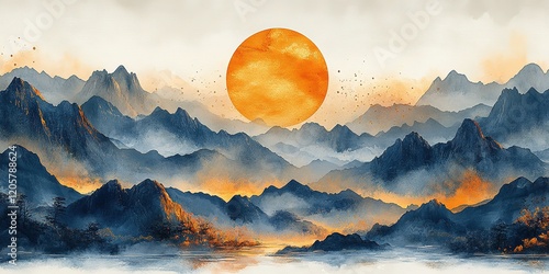 Abstract hand drawn oil painting art wallpaper
