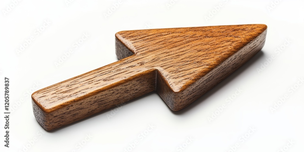 Wooden Arrow Sign for Directional Guidance Wooden Arrow Sign for Directional Guidance