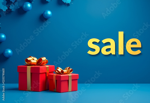 poster for shops for discounts on various products, jewelry, perfume.