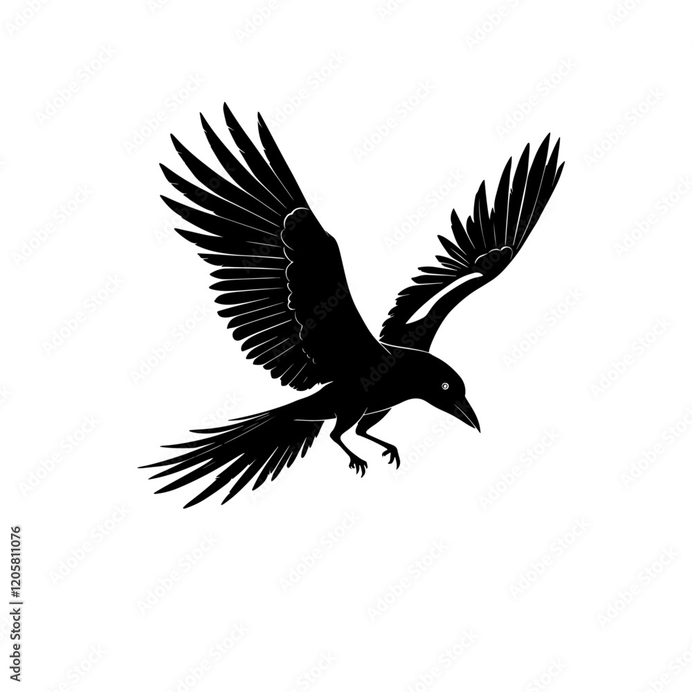 Obraz premium Grace in flight a serene