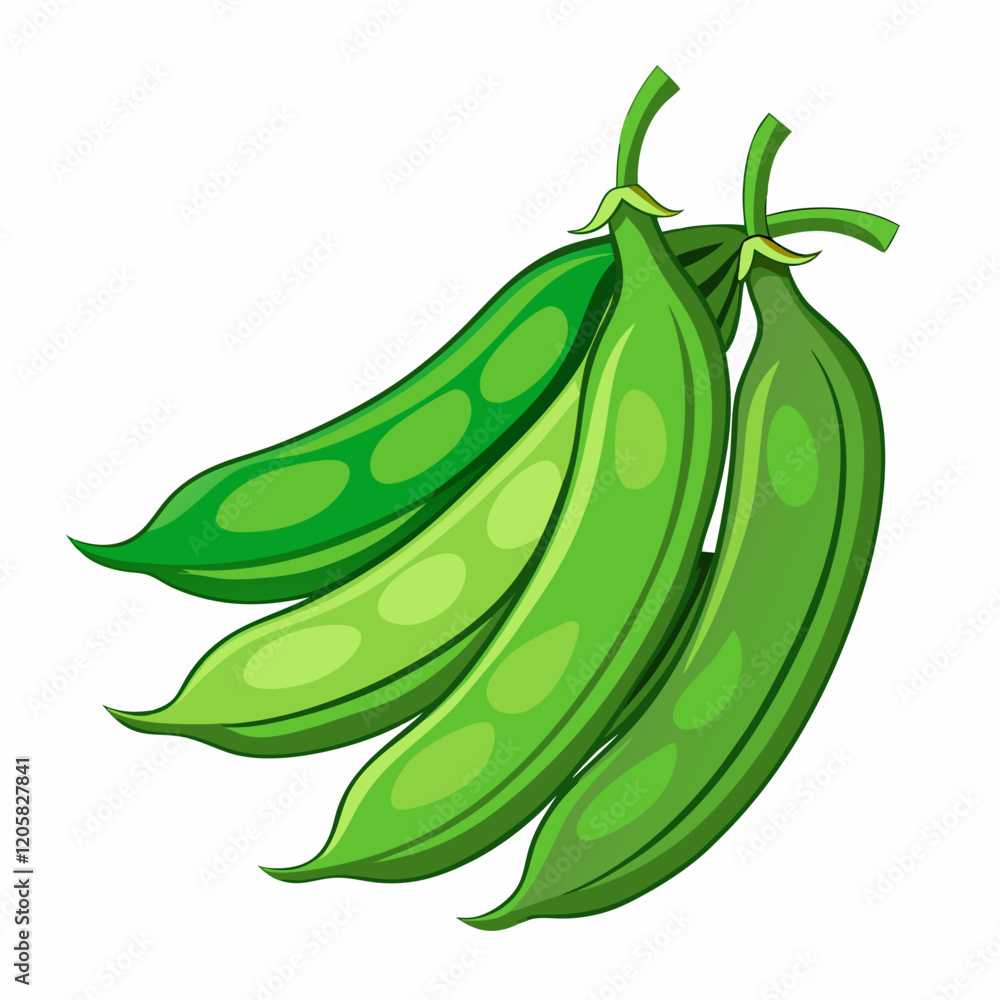 green peas isolated on white green been green peas isolated on white green been