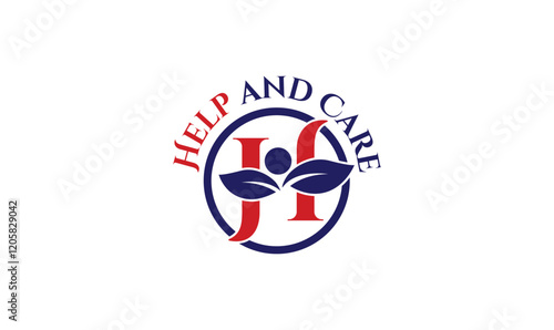 Health and care logo for healthcare company